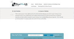 Desktop Screenshot of docswholift.com